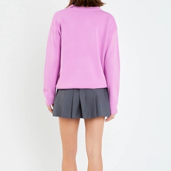 English Factory Weekday Thursday Motif Sweater - Picture 3 of 9